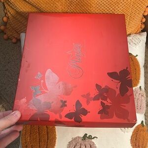 Never worn pleaser heels. Gold. Sparkly.